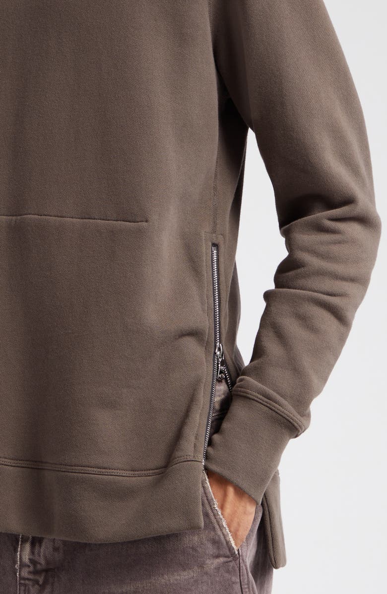 John Elliott Villain Slim Fit Fleece Hoodie, Alternate, color, 