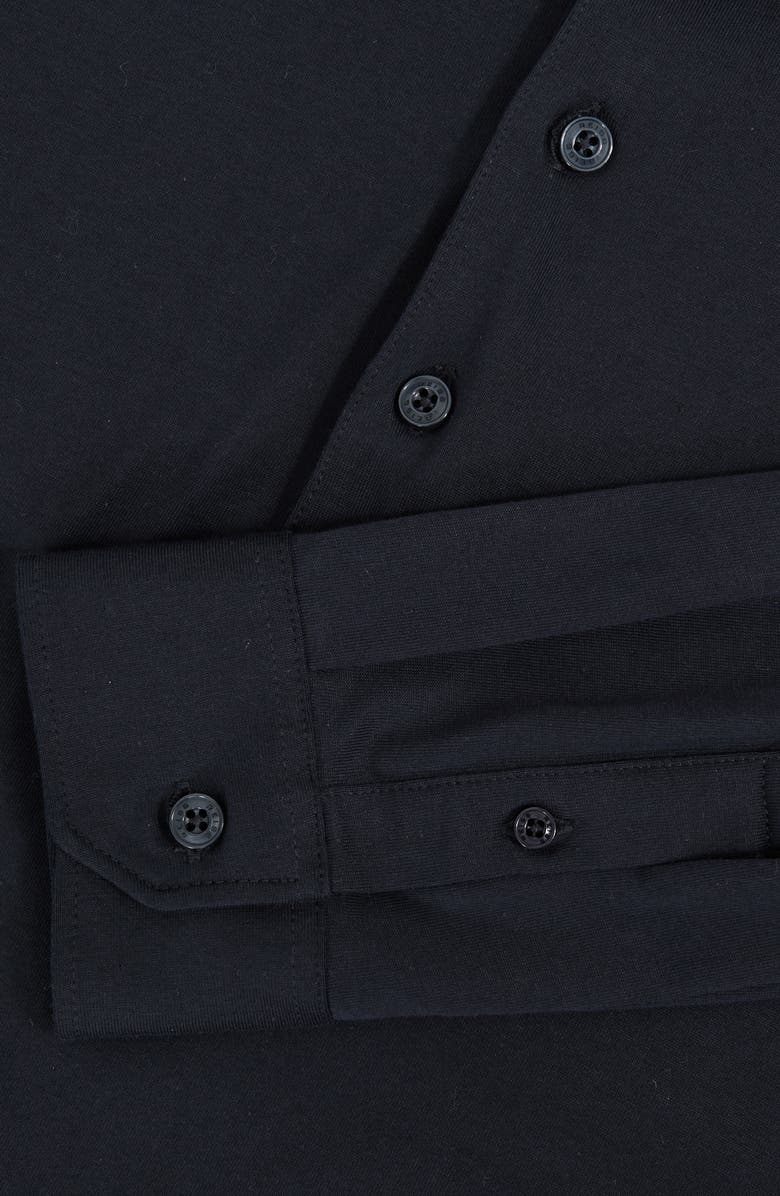 Reiss Portofino Long Sleeve Supima<sup>®</sup> Cotton Polo, Alternate, color, Navy