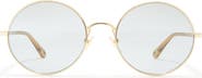 Chloé 56mm Double Layer Round & Square Sunglasses