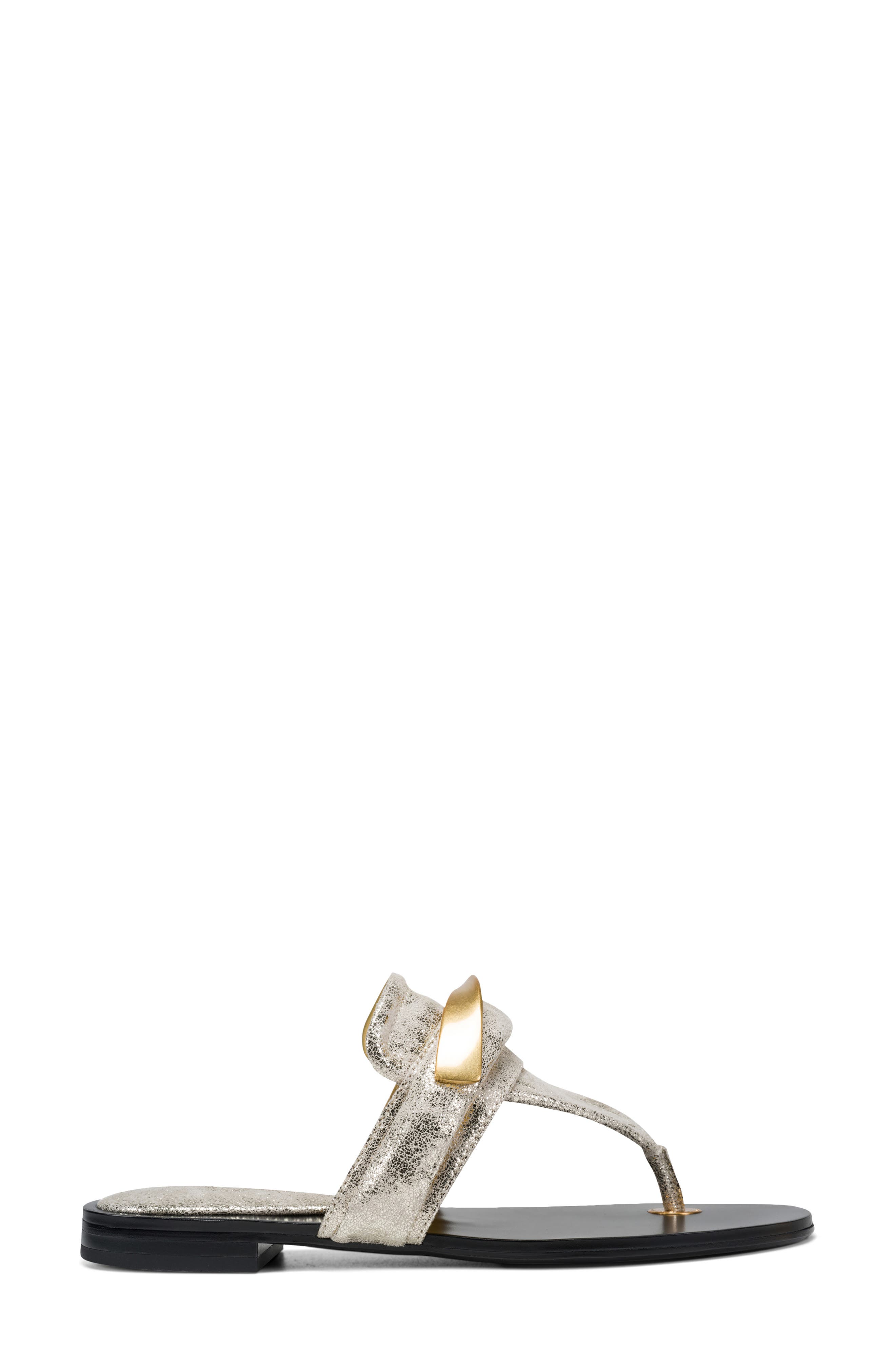 DKNY Velvet Flip Flop, Alternate, color, 