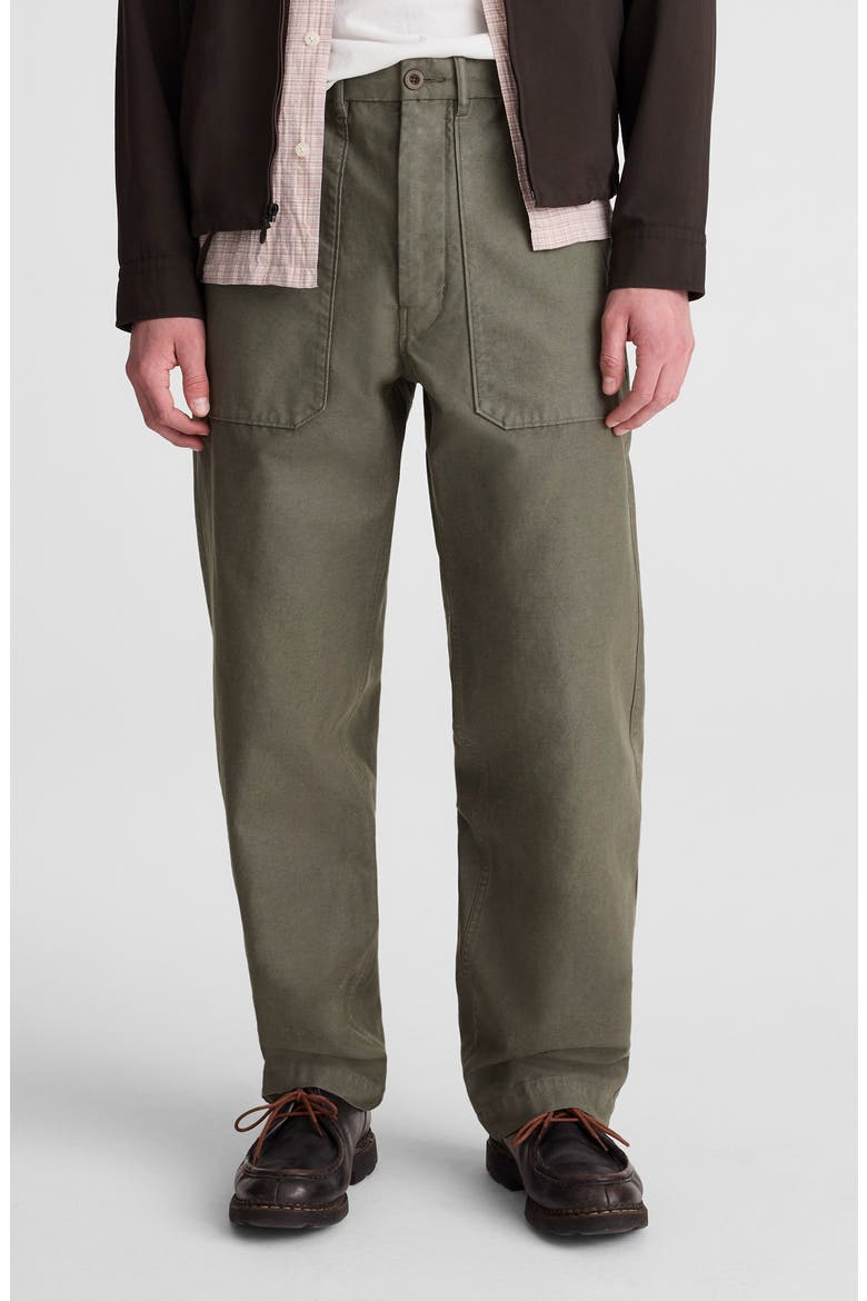 Reverse Sateen Fatigue Pants, Main, color, SURPLUS