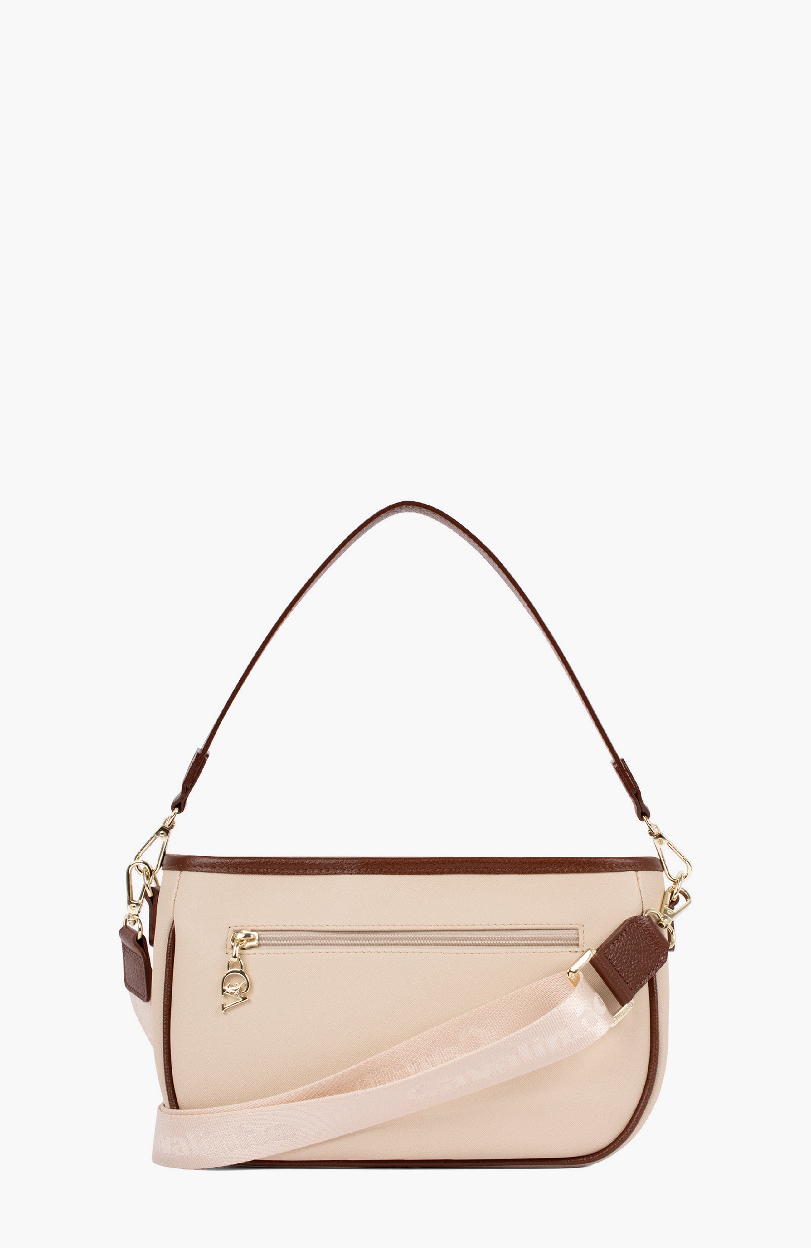 Sublime 615 Handbag, Alternate, color, Camel Brown / Beige / White