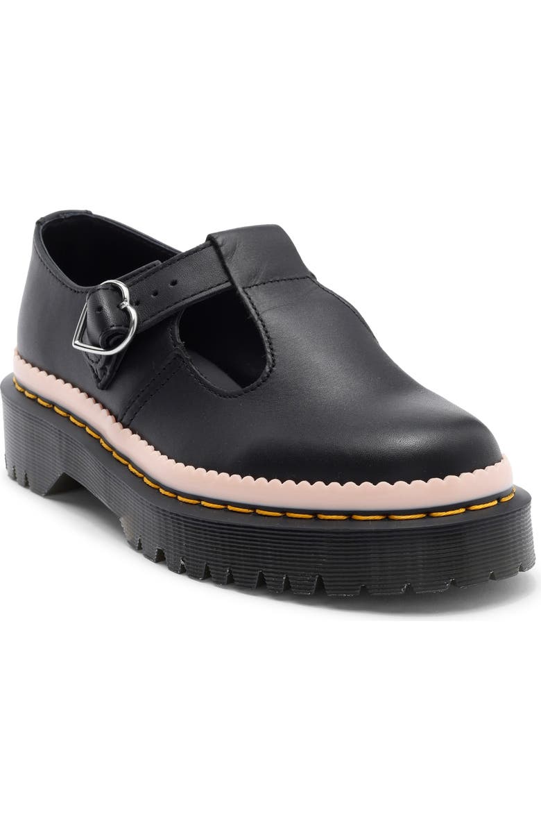 Dr. Martens Polley Bex Platform Mary Jane Shoe, Main, color, Black