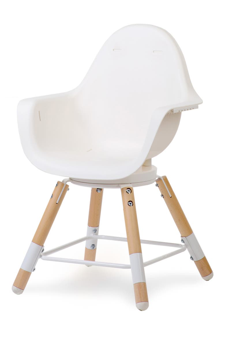 Evolu One.80° High Chair, Alternate, color, WHITE