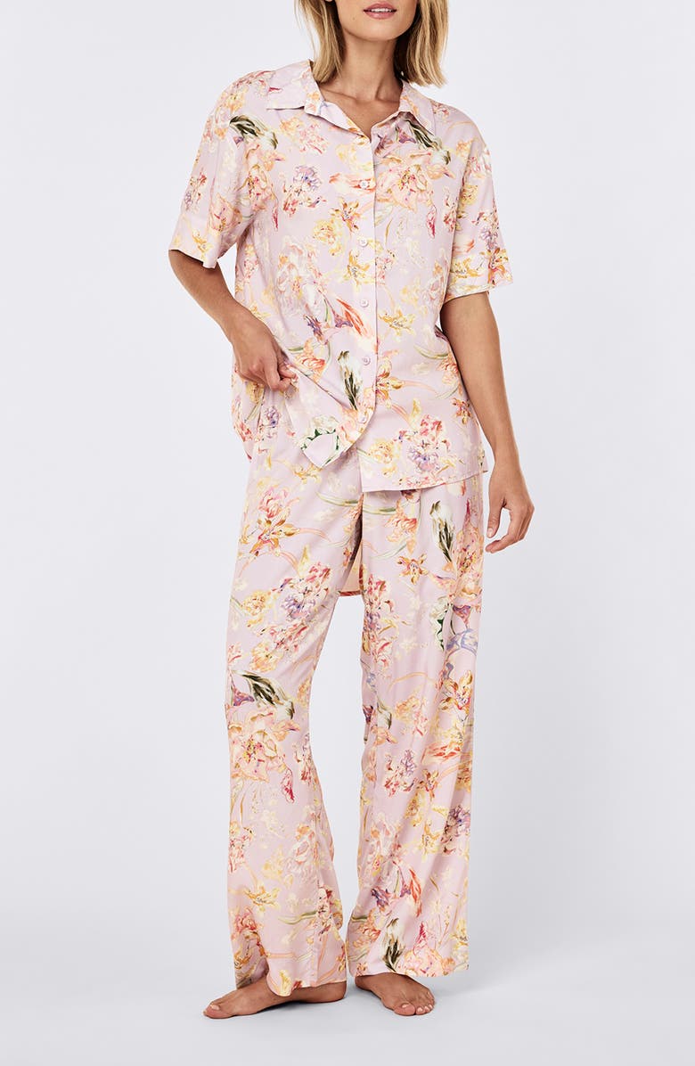 Papinelle Bailey Floral Print Pajamas, Alternate, color,