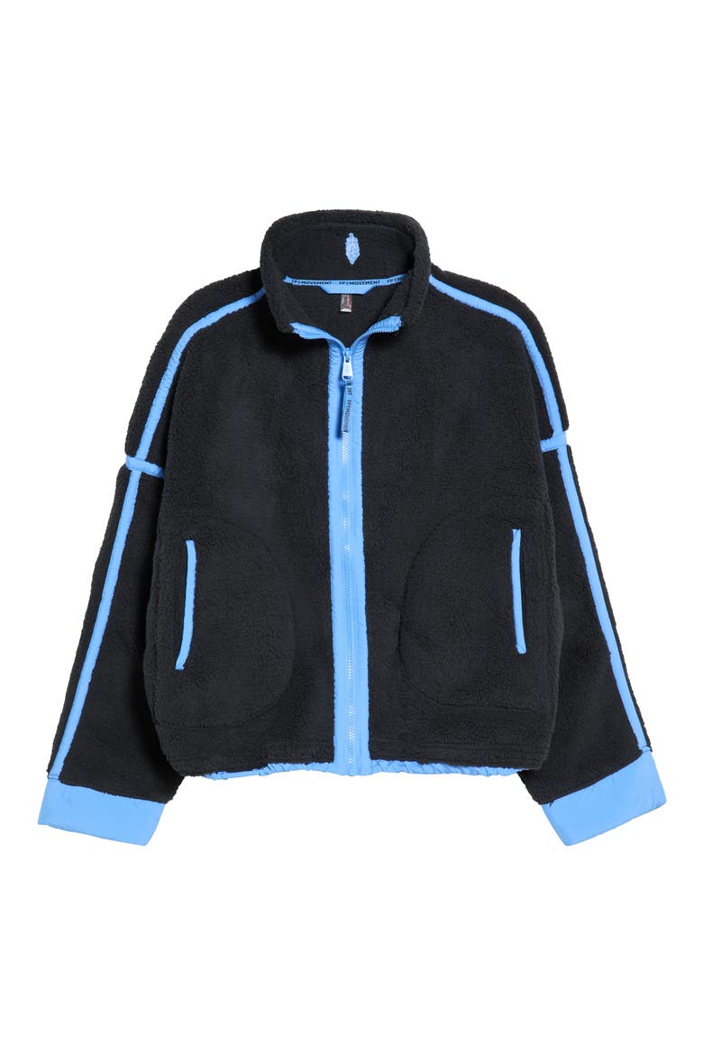 Mountain High Fleece Jacket, Alternate, color, BLACK COMBO