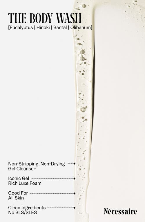 Necessaire Nécessaire The Body Wash Collection Set $60 Value In Transparent