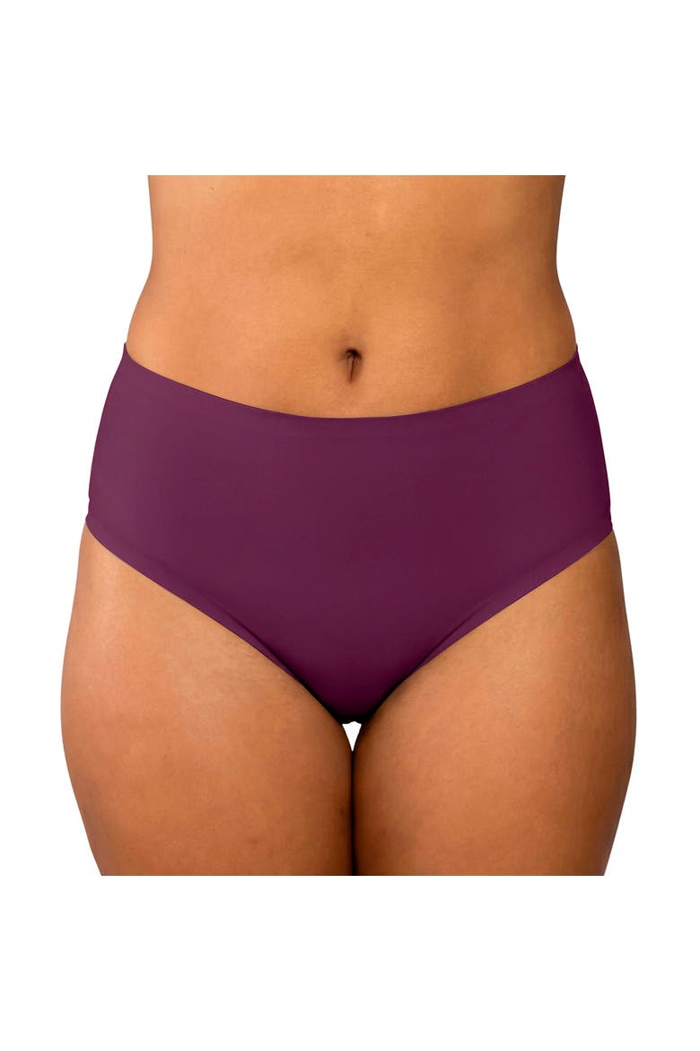Panty Seamless Mid-Waist Brief, Alternate, color, Bare