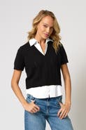 Central Park West Paulie Short Sleeve Twofor