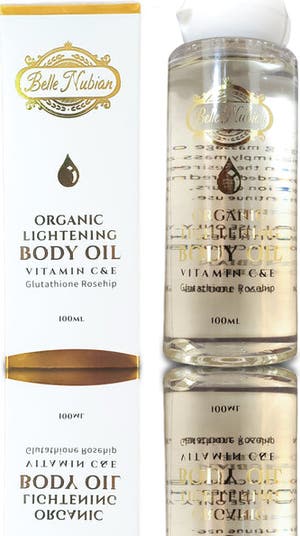 Belle Nubian Organic Lightening Body Oil 3.4oz | Nordstrom