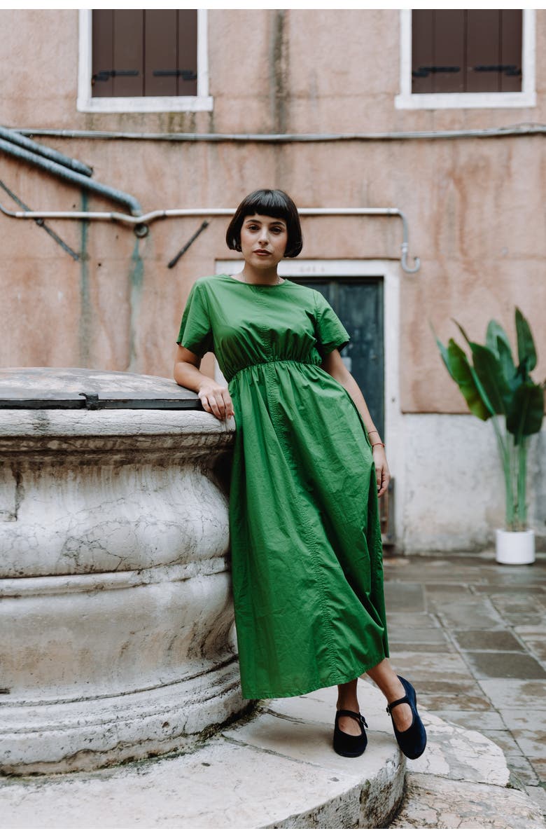 Gondolina Shoes Mary Jane Ballet Flats, Alternate, color, Torcello Navy