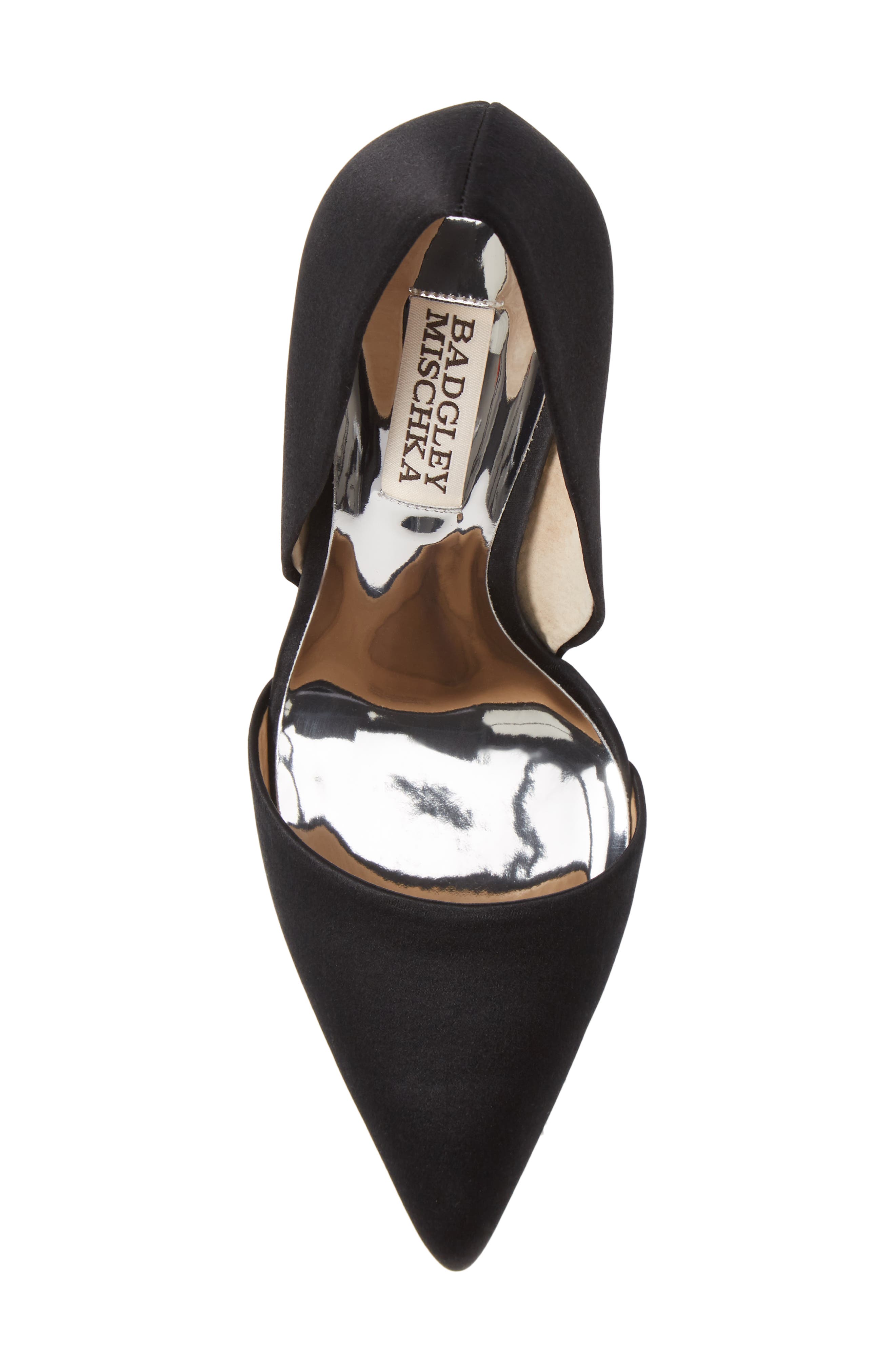 Badgley Mischka Collection Badgley Mischka Emily Crystal Heel Pointed Toe Pump, Alternate, color, 