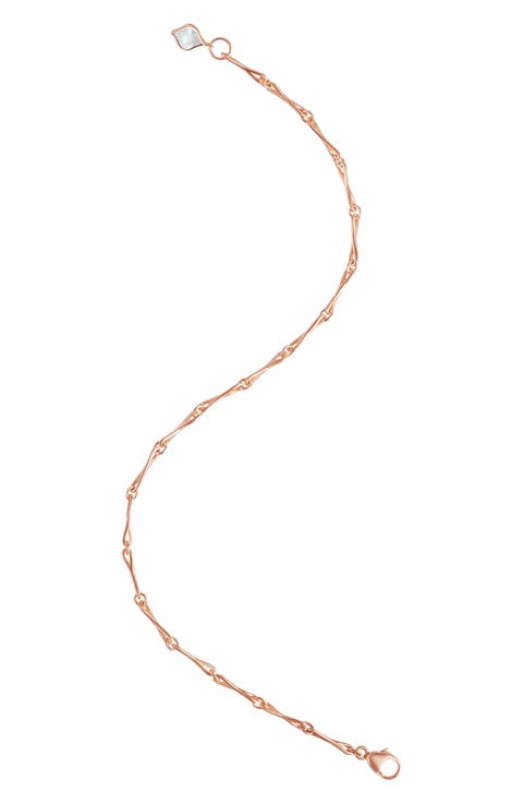 Small WaterDrop Link Bracelet