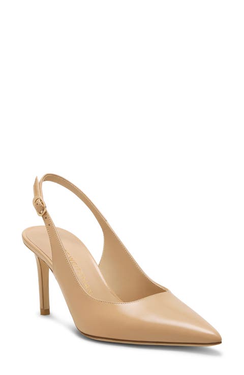 Stuart Power 75 Pointed Toe Slingback Pump (Women)