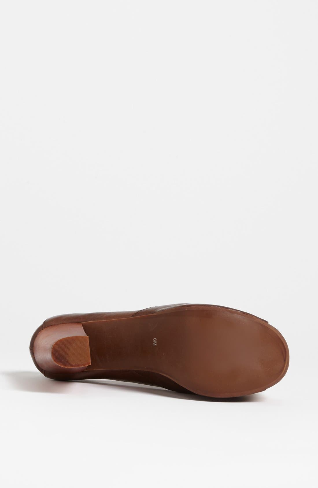 'Foxy' Platform Sandal, Alternate, color, BROWN