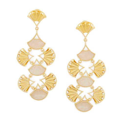 Dhwani Bansal Pankha Earrings In Gold