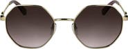 Longchamp Le Foulonné 52mm Gradient Round Sunglasses