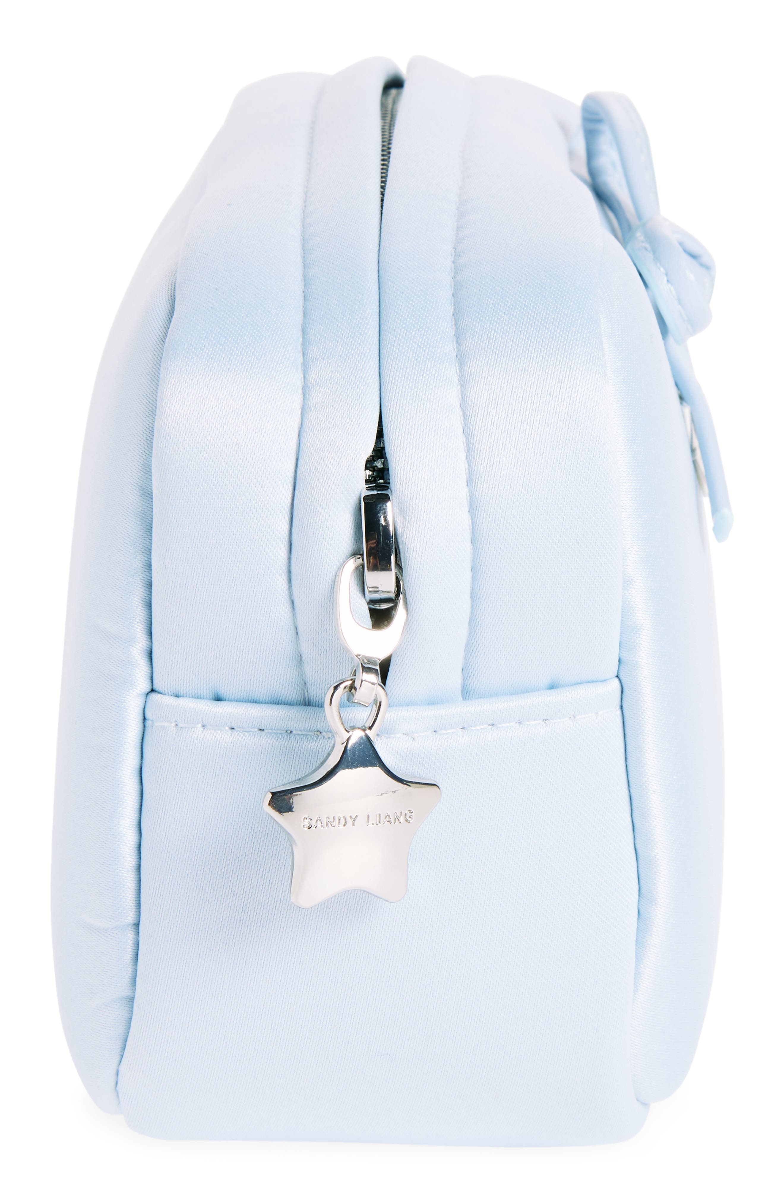 Sandy Liang Smol Satin Pouch, Alternate, color, 