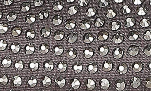 London Rag Amashi Rhinestone Kitten Heel Slingback Pump In Pewter