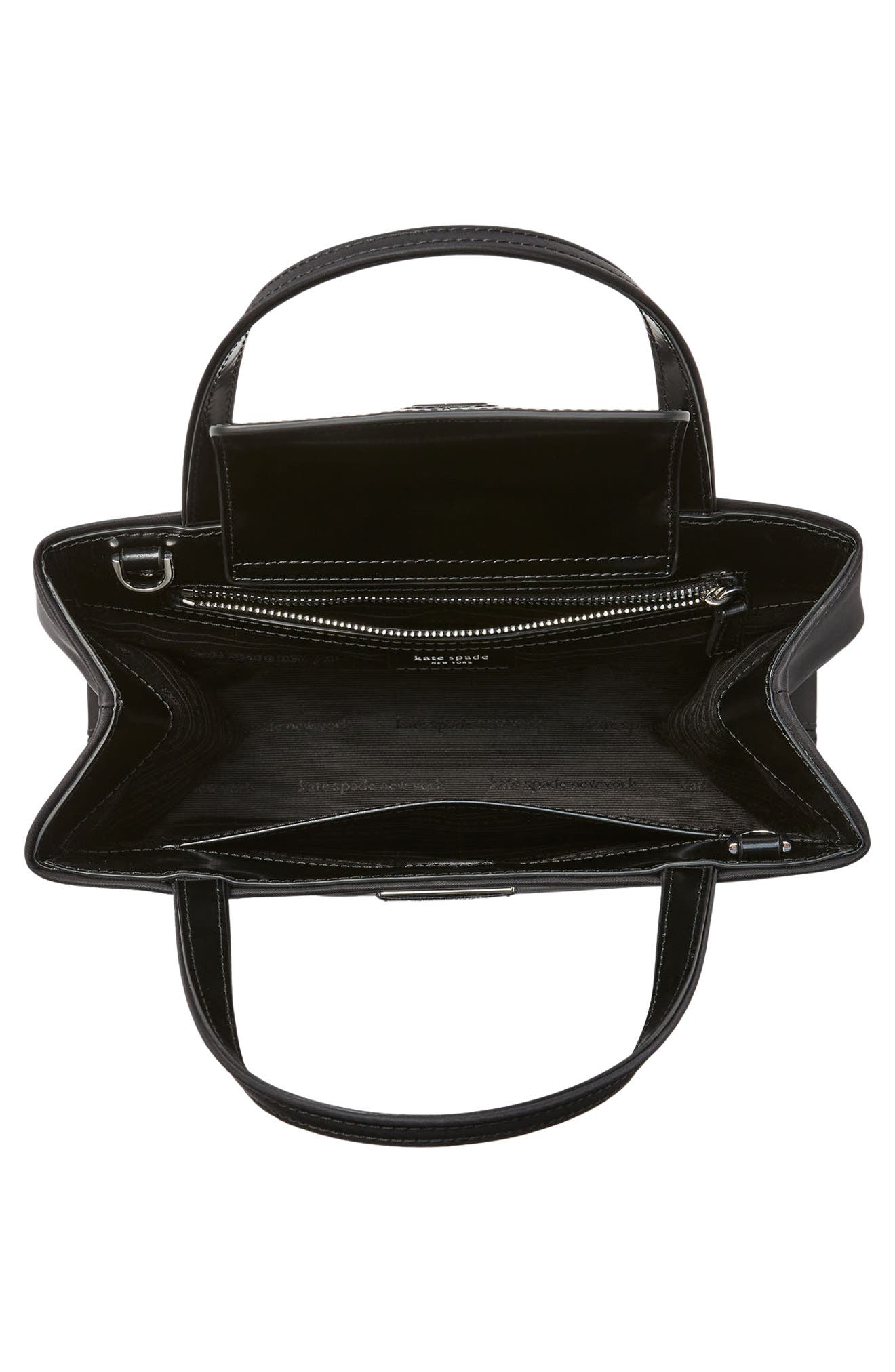 Kate Spade New York small sam icon convertible recycled nylon tote, Alternate, color, 
