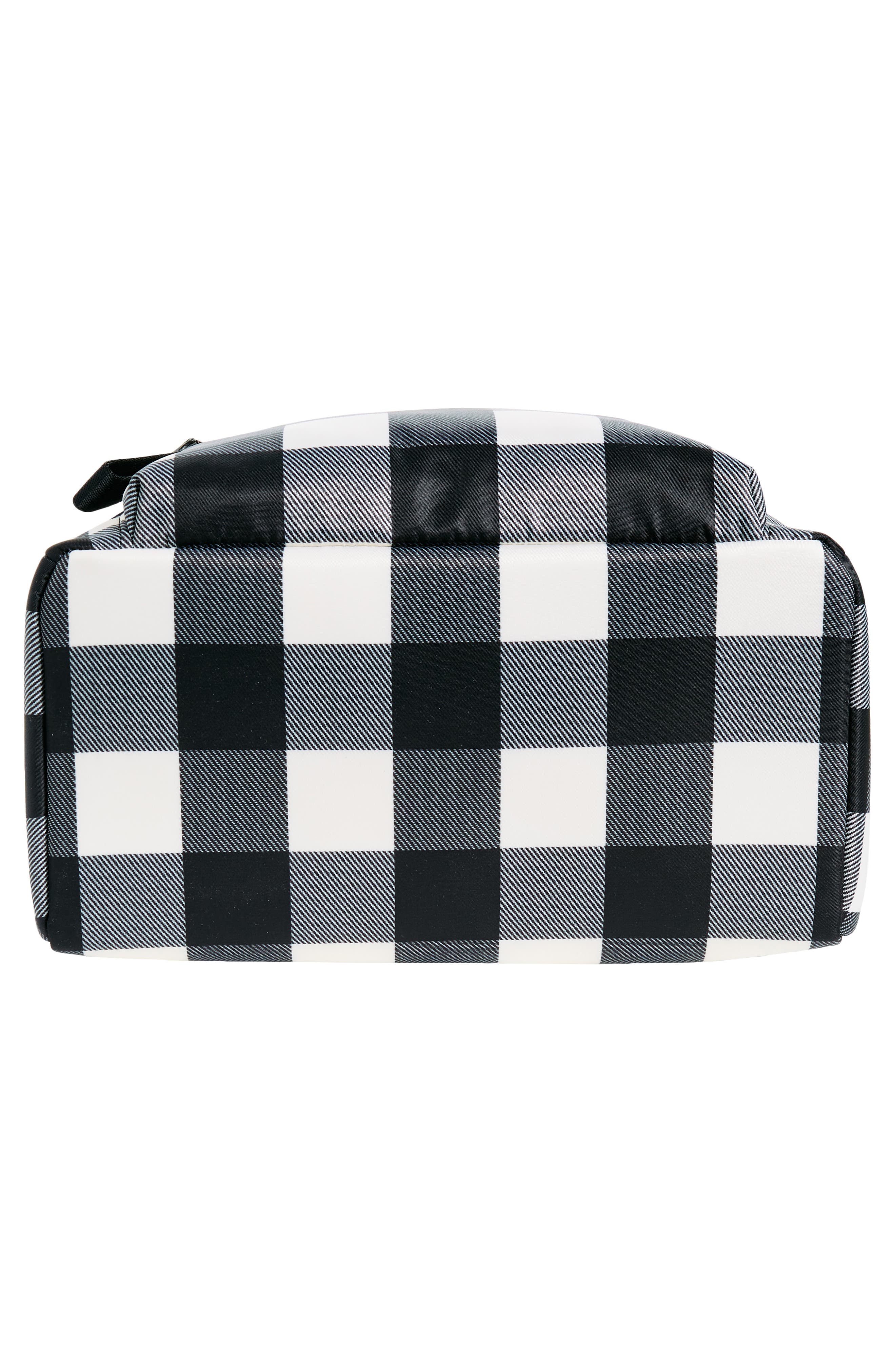 large recycled polyester backpack, Alternate, color, BLACK MULTI.