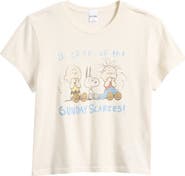 Re/Done '50s Boxy Cotton Scaries T-Shirt