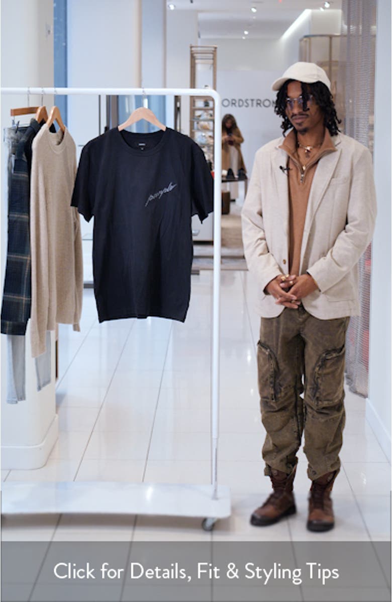 Clean Jersey Graphic T-Shirt, sales video thumbnail