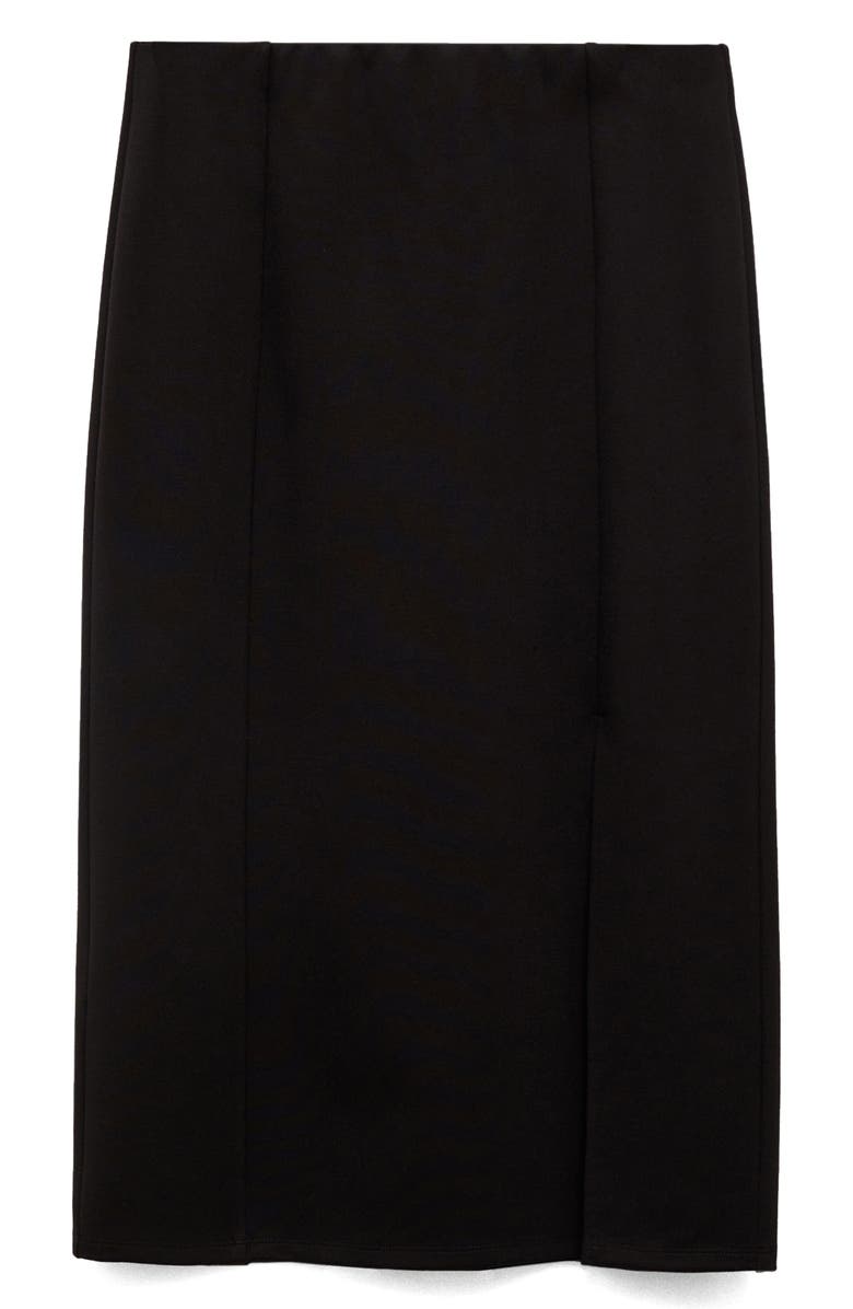MANGO Rome Knit Pencil Skirt, Alternate, color, 