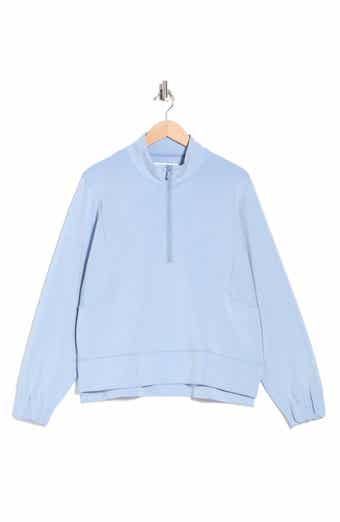 Floral Mélange Half Zip Pullover