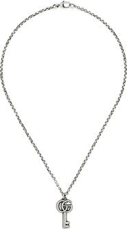 Gucci GG Silver Key Necklace