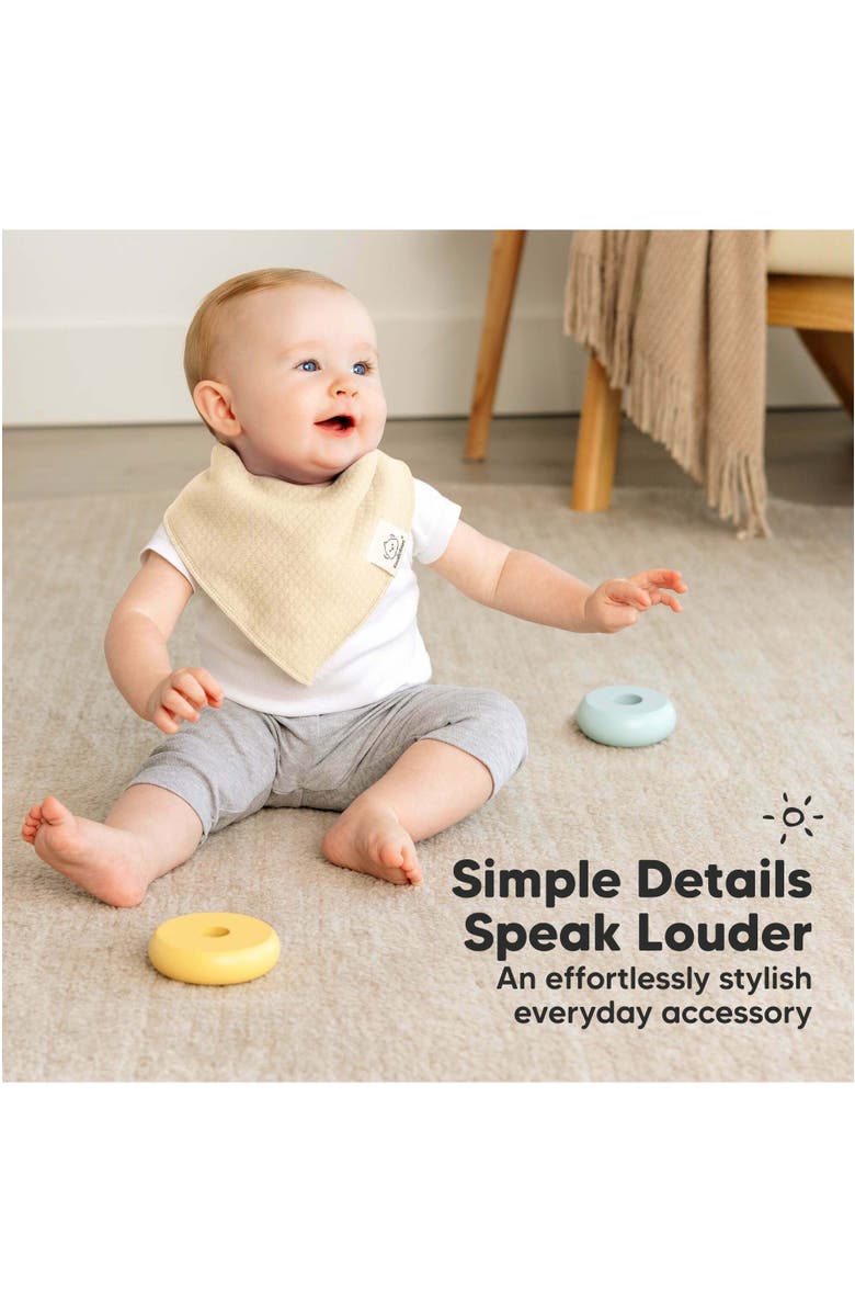 KeaBabies 8-Pack Quin Bandana Bibs, Alternate, color, Driftwood