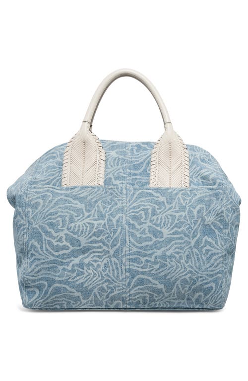 Aimee Kestenberg All For Love Convertible Top Zip Tote In Blue