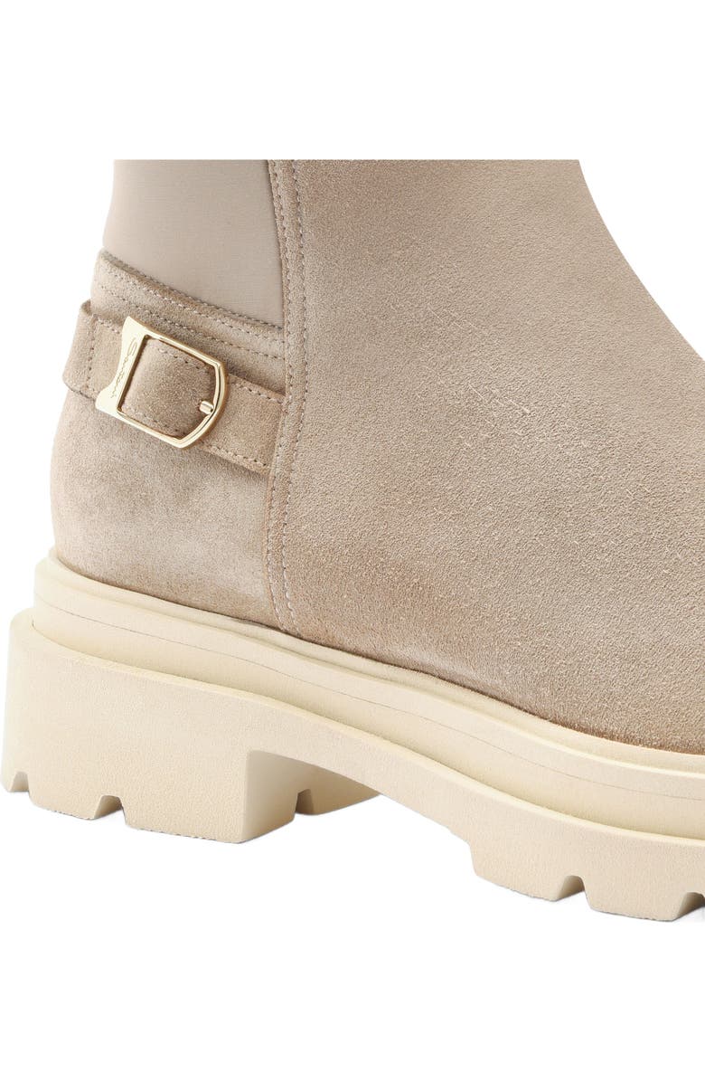 Santoni Women's suede ankle boot, Alternate, color,