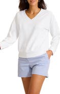 Tommy Bahama Marina del Mar Cotton V-Neck Sweatshirt