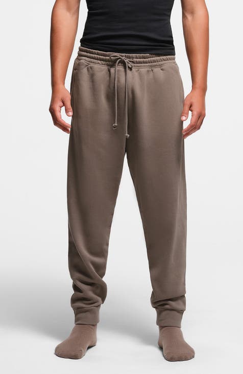 Men s Brown Joggers Sweatpants