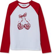Lands' End Girls Graphic Tee Shirt