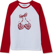 Lands' End Girls Graphic Tee Shirt