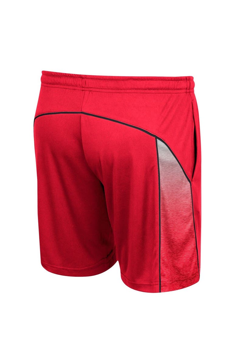 COLOSSEUM Men's Colosseum Red Maryland Terrapins Laws of Physics Shorts, Alternate, color,