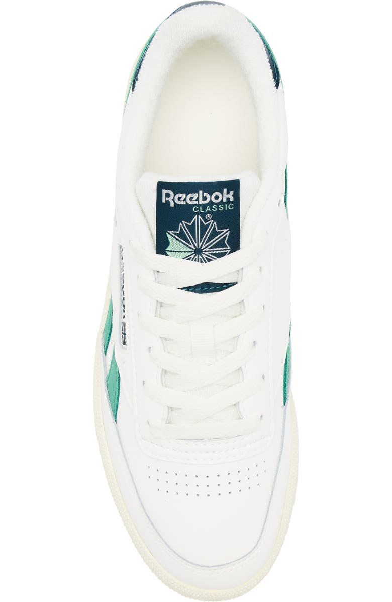 Reebok Club C Revenge Vintage Sneaker, Alternate, color, Chalk/Green/Vintagechalk
