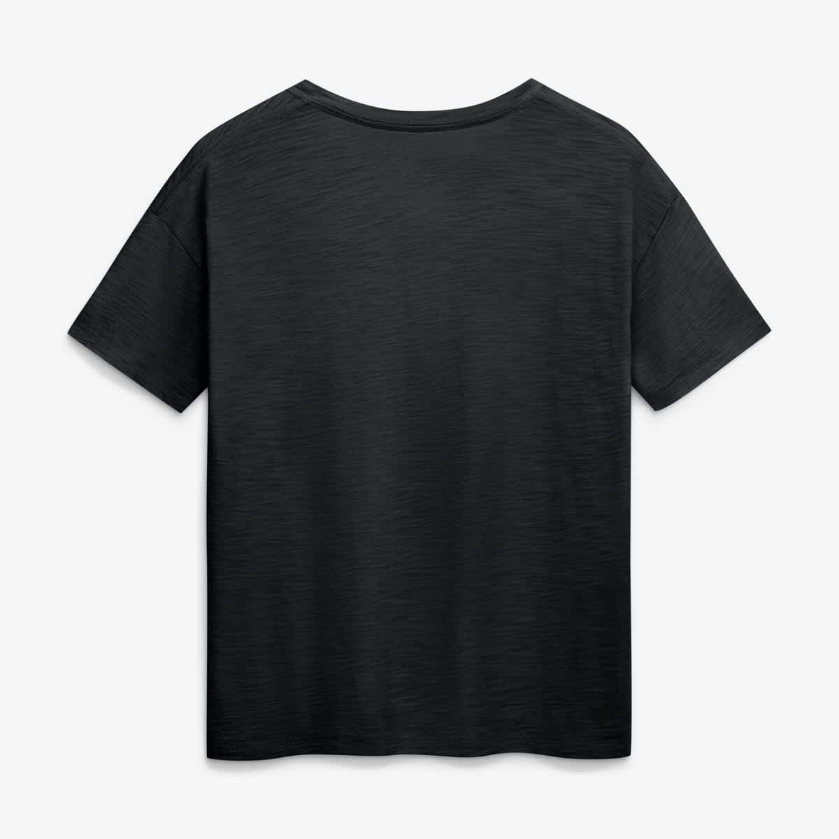 Women's Fanatics Black Buffalo Sabres Competition Stadium Slub Boxy T-Shirt - image 2