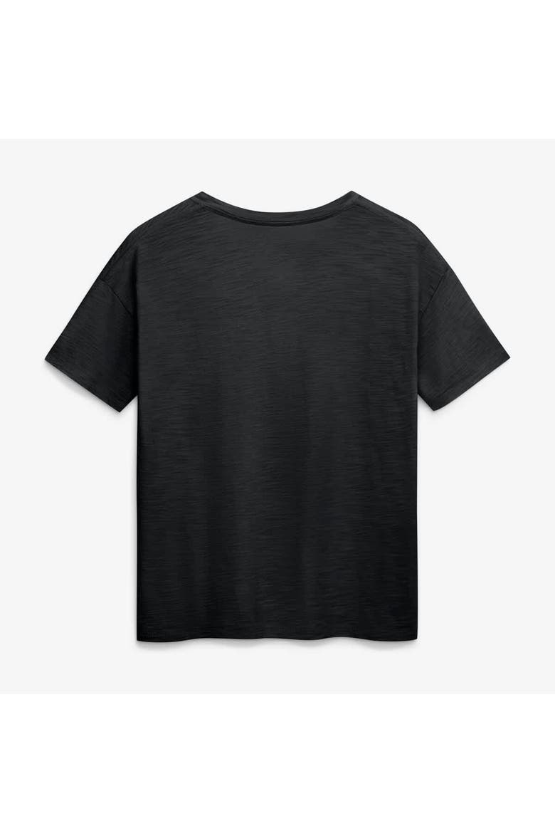 Women's Fanatics Black Buffalo Sabres Competition Stadium Slub Boxy T-Shirt, Alternate, color, Black