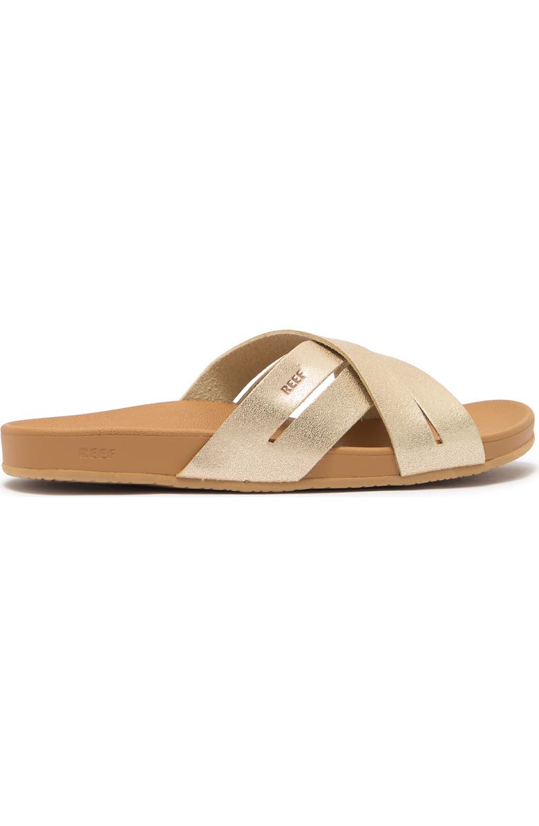 Reef Cushion Spring Sandal, Alternate, color, Champagne