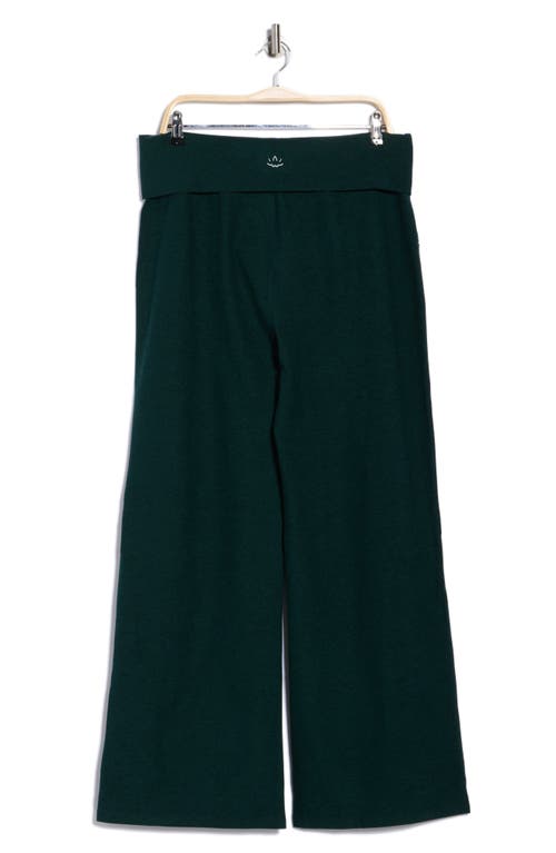 Beyond Yoga Space Dye Wide Leg Pants In Black