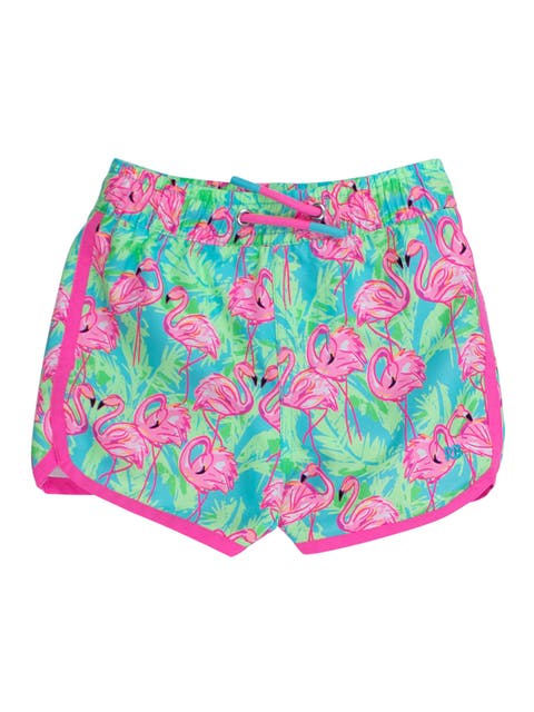 Baby Boys UPF50+ Sun Protected Dolphin Hem Swim Trunks