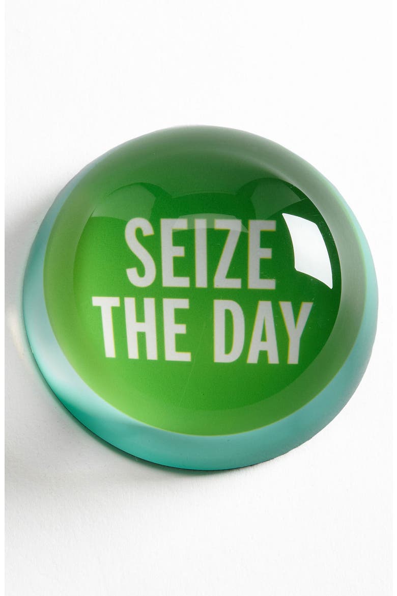 'say the word - seize the day' paperweight, Main, color, NO COLOR