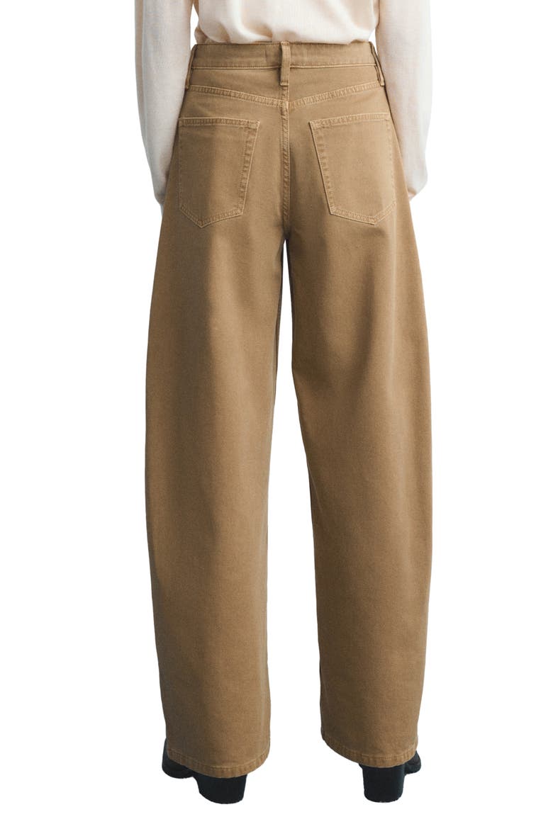 Welt Pocket Balloon Jeans, Alternate, color, CARAMEL