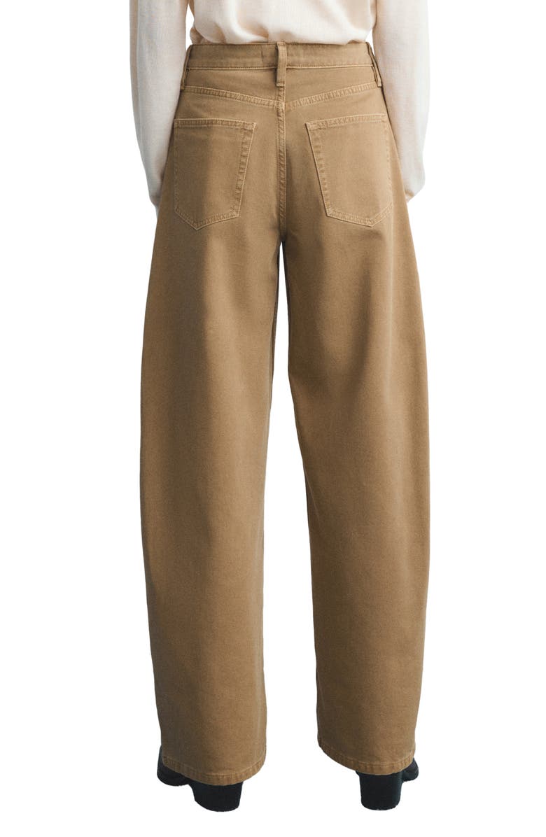 MANGO Welt Pocket Balloon Jeans, Alternate, color,