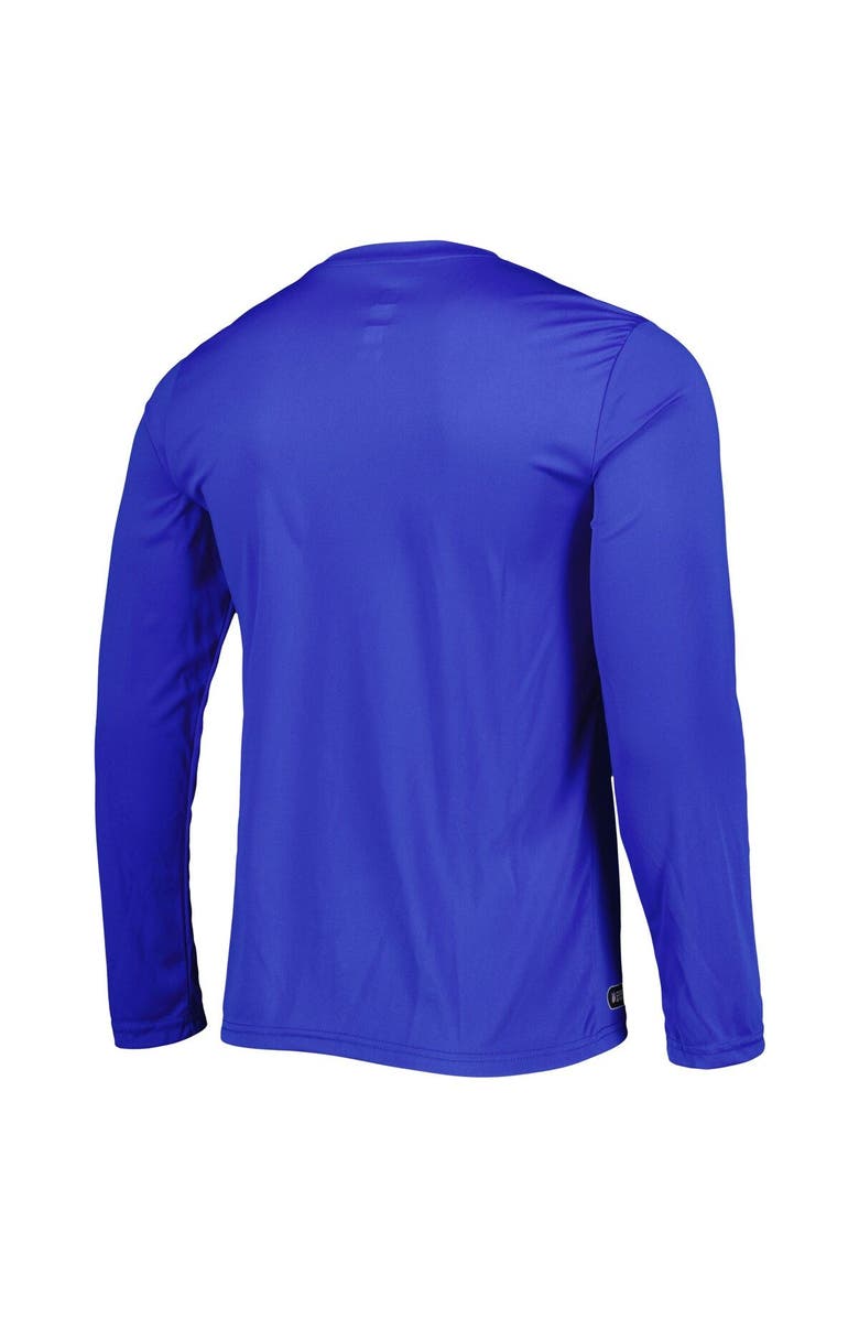 New Era Men's New Era Royal Los Angeles Rams Combine Authentic Offsides Long Sleeve T-Shirt, Alternate, color, Royal