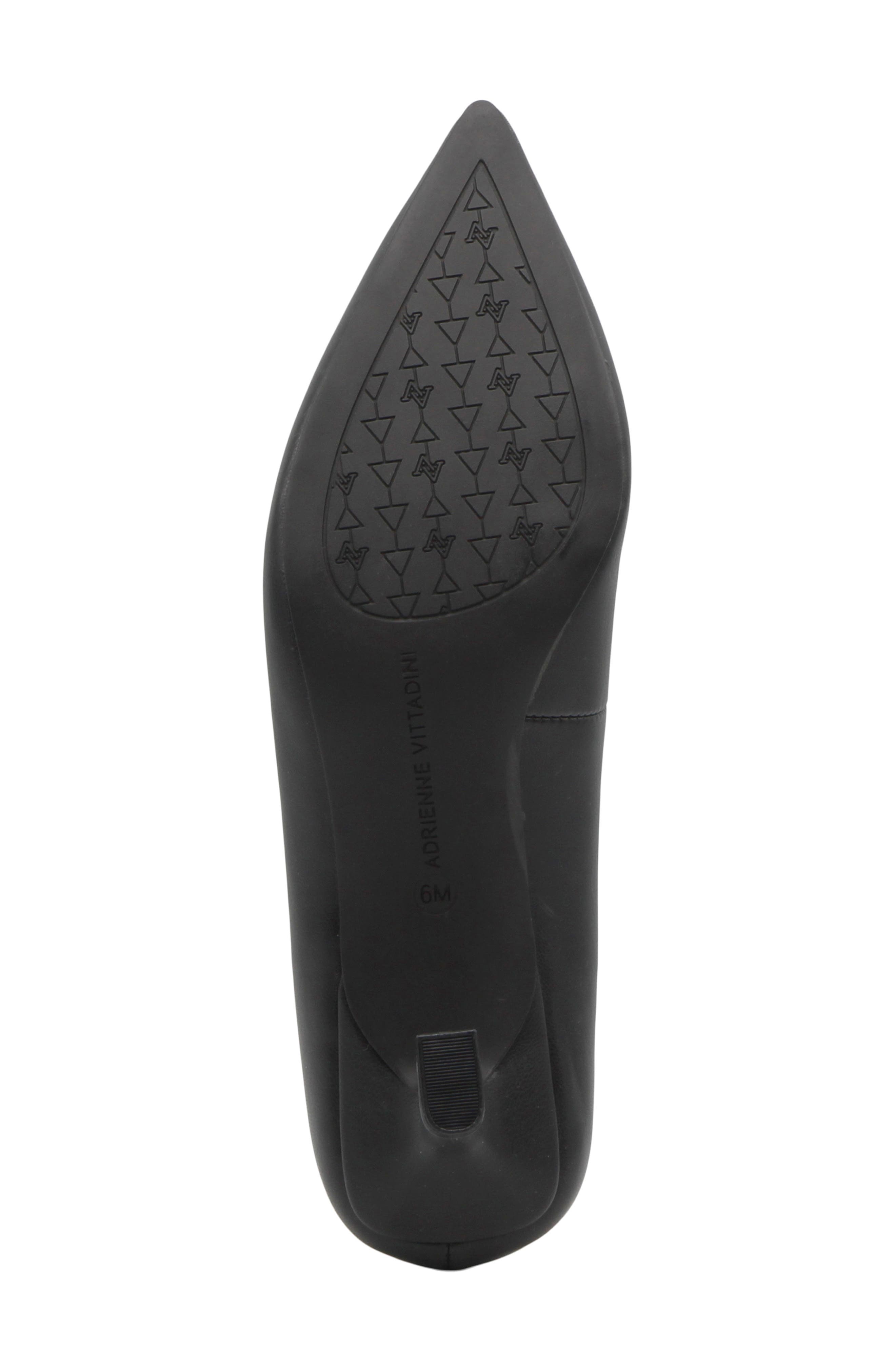 Shane Croc Embossed Faux Leather Pump, Main, color, BLACK-SM