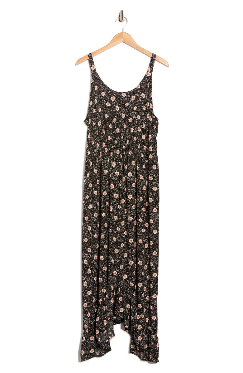 Bobeau Ruffle Asymmetric Slipdress, Alternate, color, 